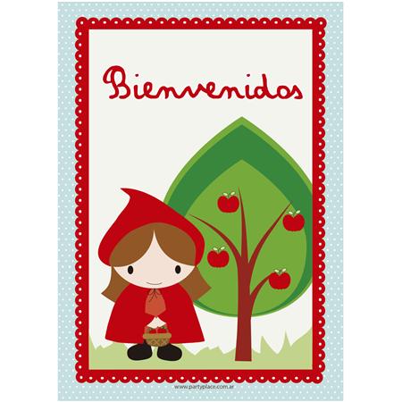 Afiche Pers. Caperucita